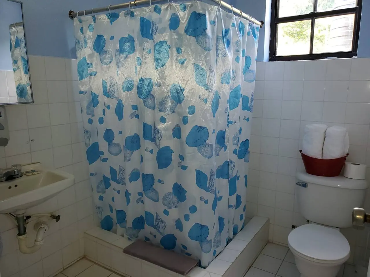 Bathroom with shower
